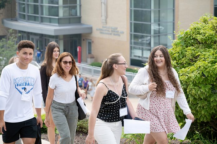 Mount Saint Mary College holds Orientation for the Class of 2030 on July 17, 2026. Photo: Lee Ferris