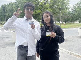 Two of Poughkeepsie High School’s standout sophomores, Emily Tenecela and Edwin Silva, represented the district at the prestigious Hugh O'Brian Youth – or, HOBY – Leadership Conference, held at SUNY Albany.