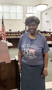 City of Beacon resident, Rosa Tisdale, was one of several guests to enjoy the festivities inside Beacon’s Municipal Building Saturday afternoon.