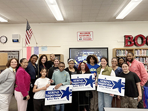 Dutchess County Executive Sue Serino has proudly partnered with middle schools across the county to recognize 44 exceptional students as “Serino Superstars.”