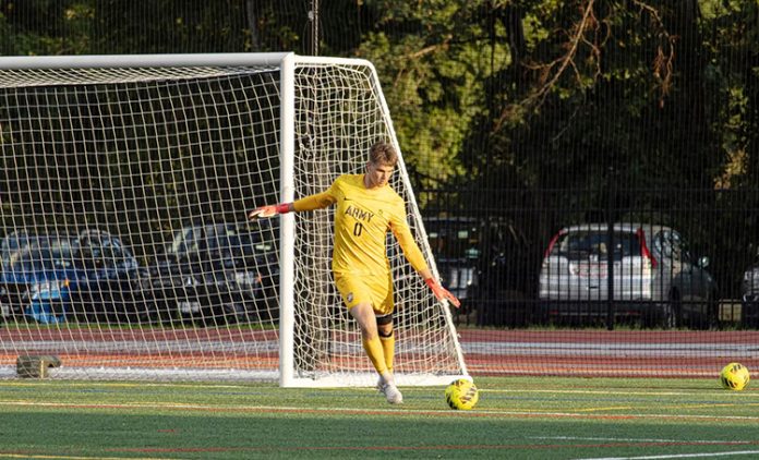 Army West Point men's soccer held No. 12 Akron scoreless on the road Monday night, securing a 0-0 draw at FirstEnergy Stadium in Akron, Ohio.