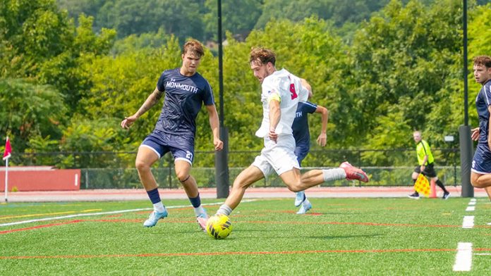 Marist University men's soccer junior captain Chris Verheul was named to the 2026 Missouri Athletic Club (MAC) Hermann Trophy Watch List. Photot: Sam Higuera