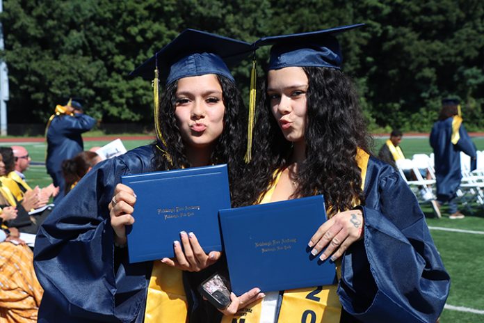 Newburgh Free Academy celebrated more than 70 August graduates, recognizing their determination and persistence to earn their high school diploma.