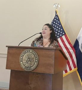 Fallon Meneses, one of the speakers, relates her amazing personal tale, serving as a catalyst for advocacy work in suicide prevention as well as awareness for rare diseases as well as a lifetime of serving others.