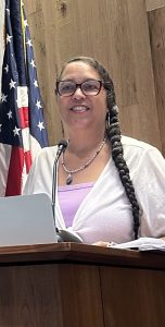 Guest Speaker, Loren M. Spears, discusses the Indigenous contributions to the Continental Army’s “Black Regiment.”