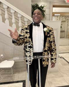 Deacon Darryl Artis served as Master of Ceremonies at Baptist Temple Church's 50th Anniversary Jubilee Gala.