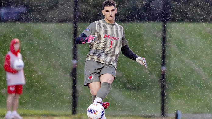 Junior goalkeeper Alex Murania. Photo: Carlisle Stockton