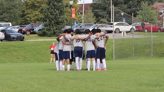 The SUNY Orange men's soccer team fell to host Monroe-Bronx Thursday by a score of 12-0.