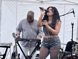 Nikki Nicole performed at the Spirit of Beacon Day.
