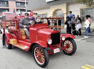 A 1921 Ford Model T rode in the Spirit of Beacon Day Parade.