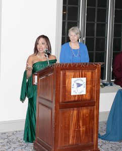 Felicita Colon-Cordero received the Community Service Award during Latinos Unidos of the Hudson Valley 20th annual Hispanic Heritage Cultural Celebration on Saturday, October 24 at The Powelton Club. Hudson Valley Press/CHUCK STEWART, JR.