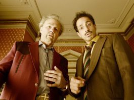 Tom Cruise and Riz Ahmed in Digger.